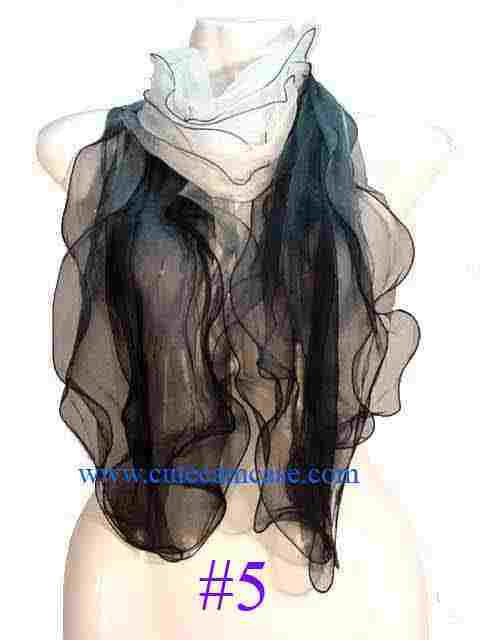 silk long scarf